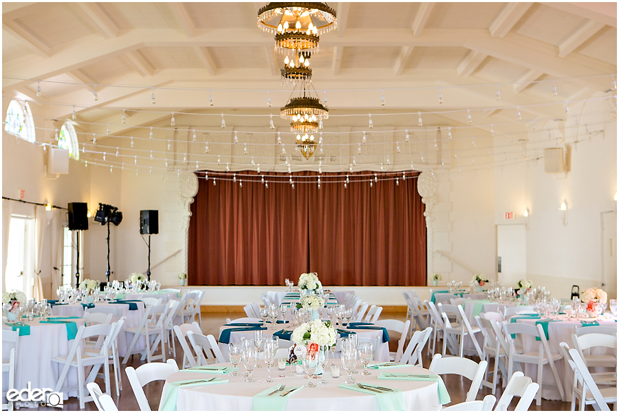 The Thursday Club Wedding - reception room