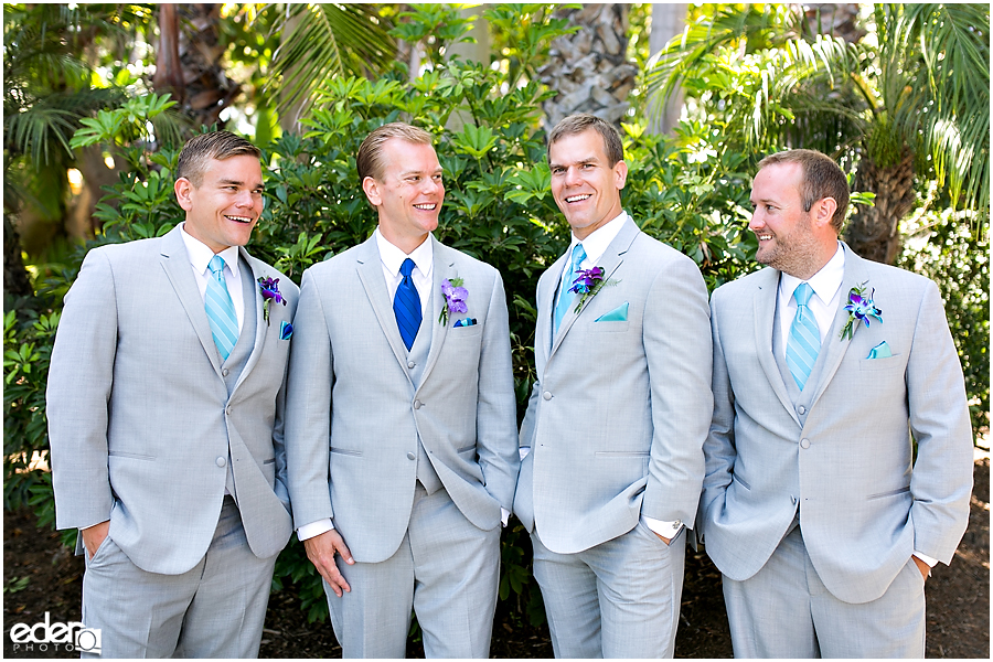 Groomsmen at Paradise Point