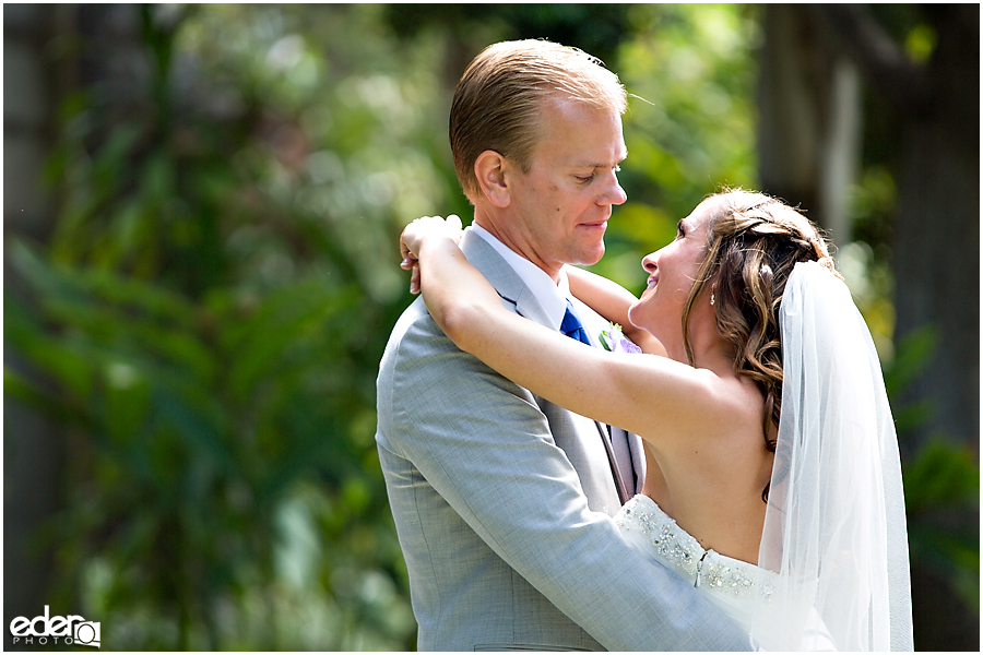 Paradise Point Resort Wedding couple portraits