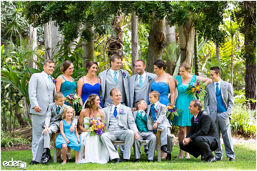 Paradise Point Resort Wedding party photos