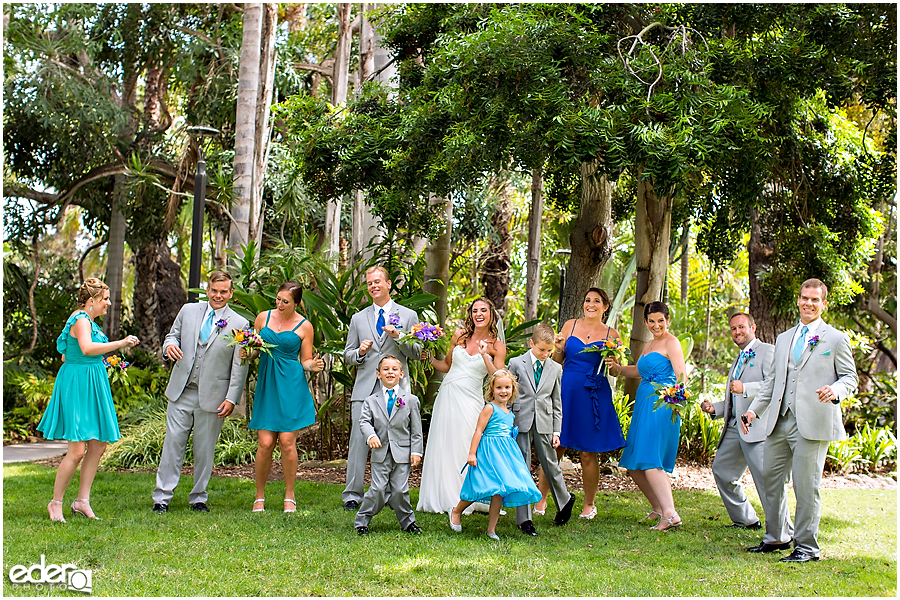 Paradise Point Resort Wedding party dancing