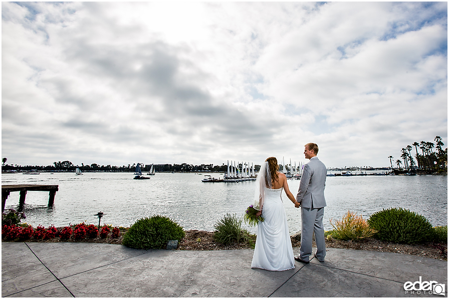 Paradise Point Resort Wedding portraits