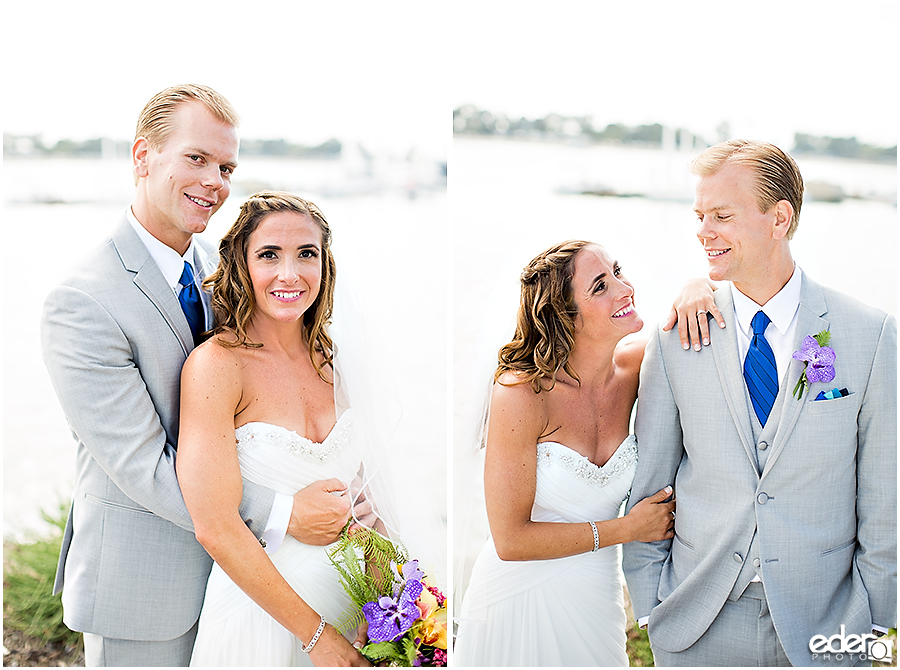 Paradise Point Resort Wedding portraits