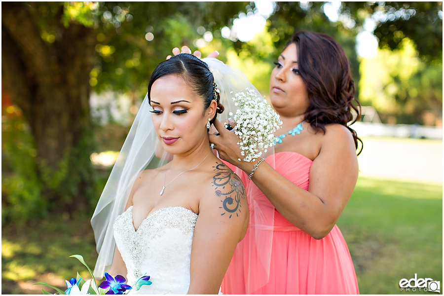 San Diego getting ready portraits