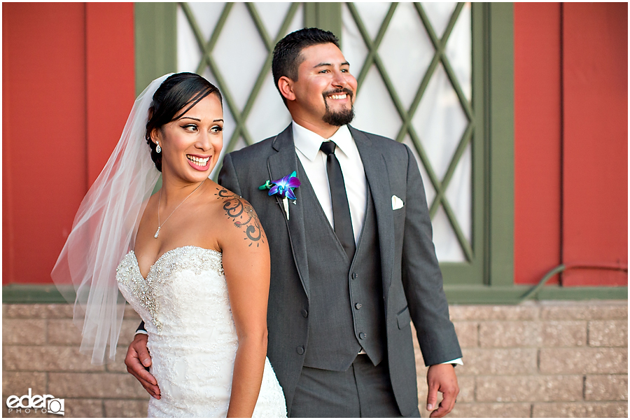 Bride and Groom Portraits in San Diego