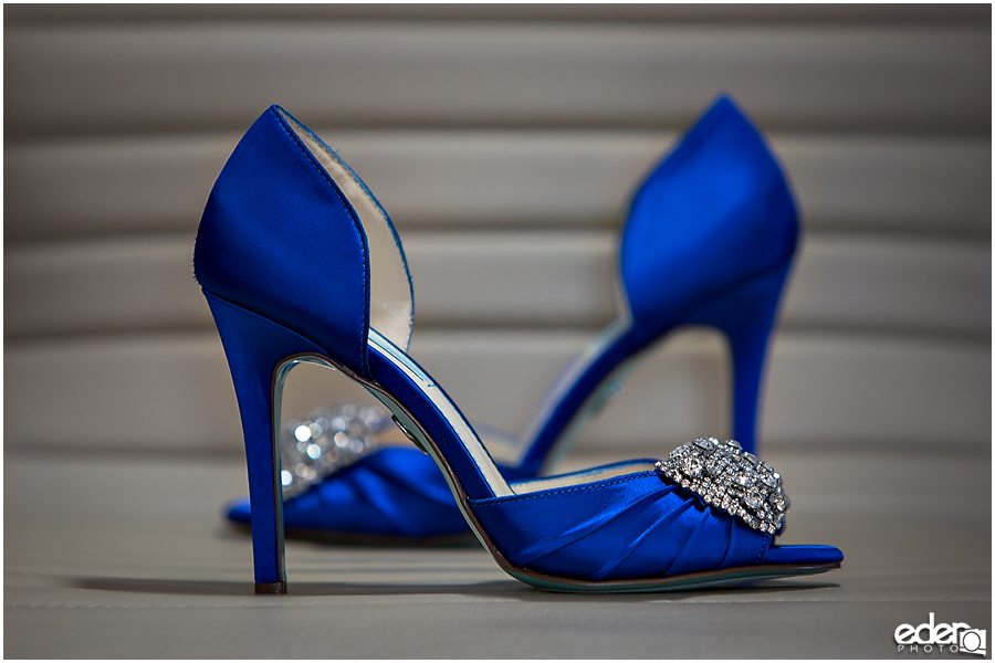 Blue Wedding shoes