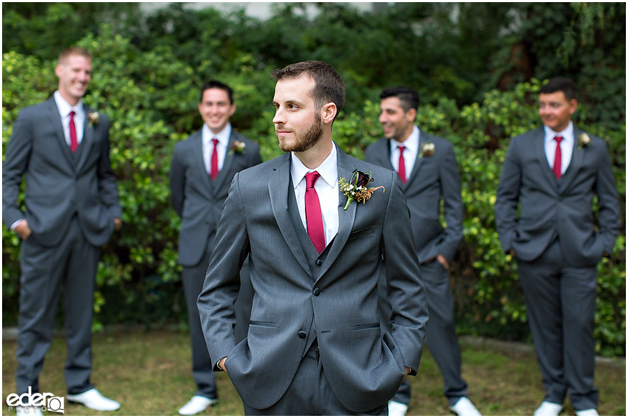 Groomsmen at Green Gables Wedding Estate