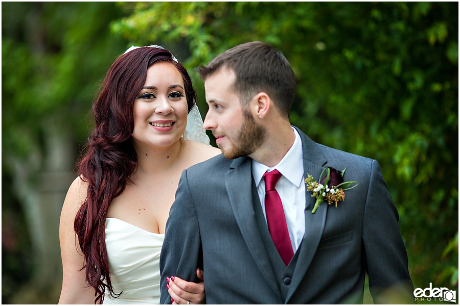 Green Gables Wedding Portraits bride and groom