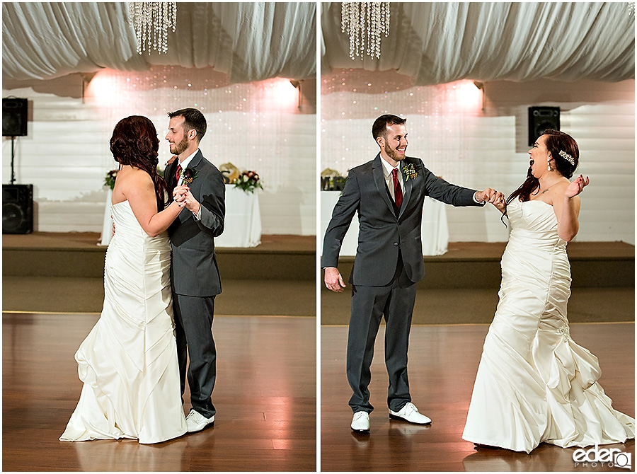 Green Gables Wedding Reception first dance