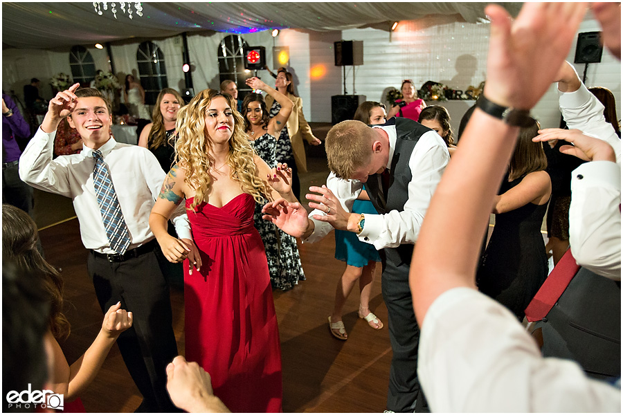 Dancing wedding reception photos