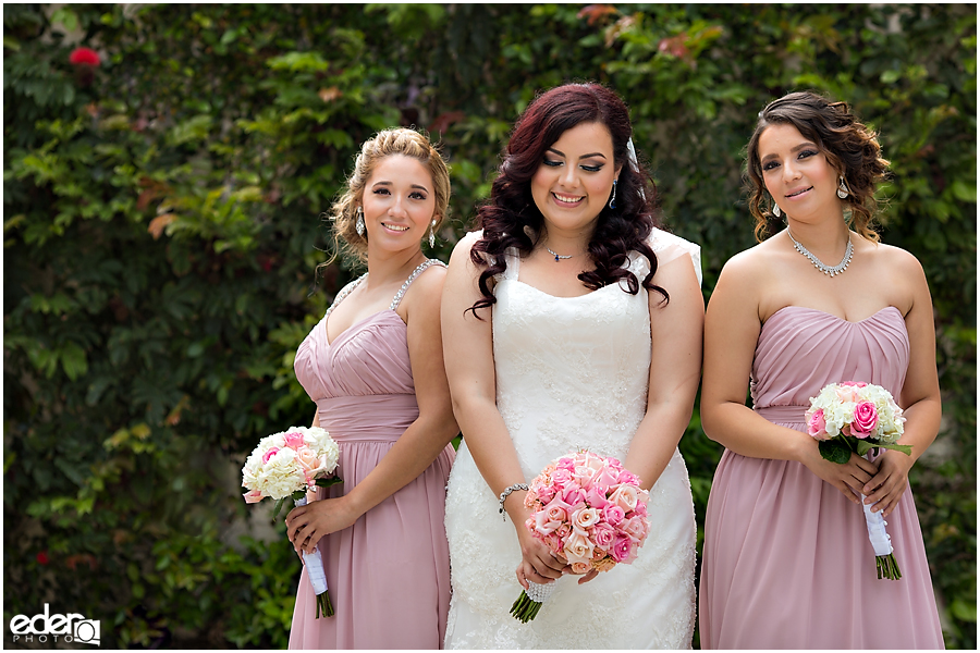 Wedding party photos at Hyatt Resort in Mission Bay