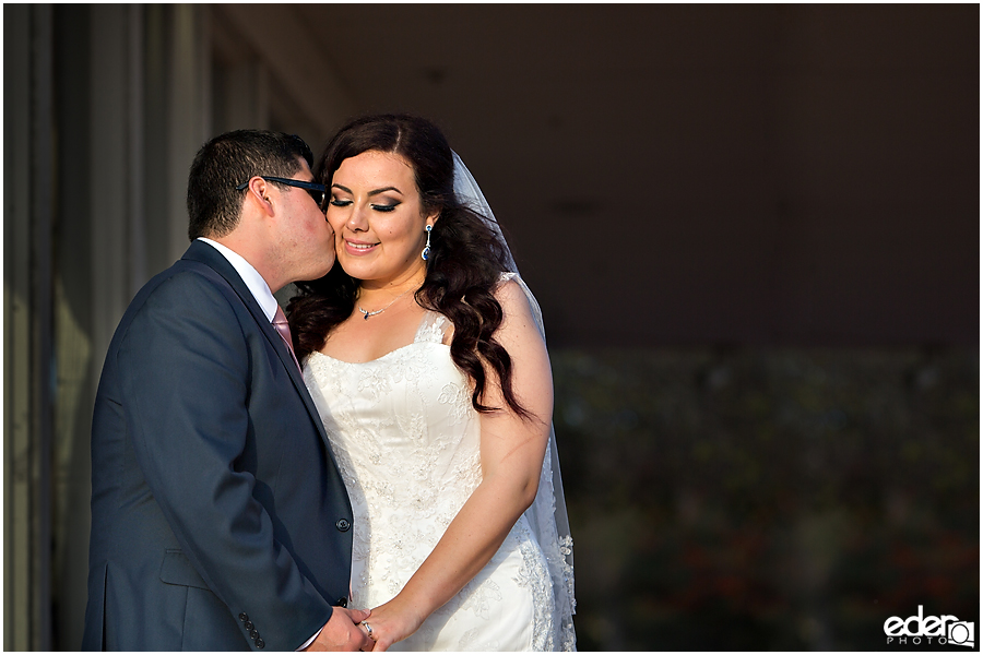 Bride and groom portraits at Marina Village Wedding venue