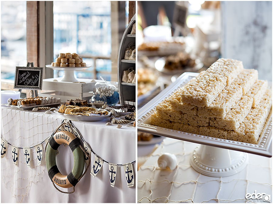 Desert table at Marina Village Wedding venue