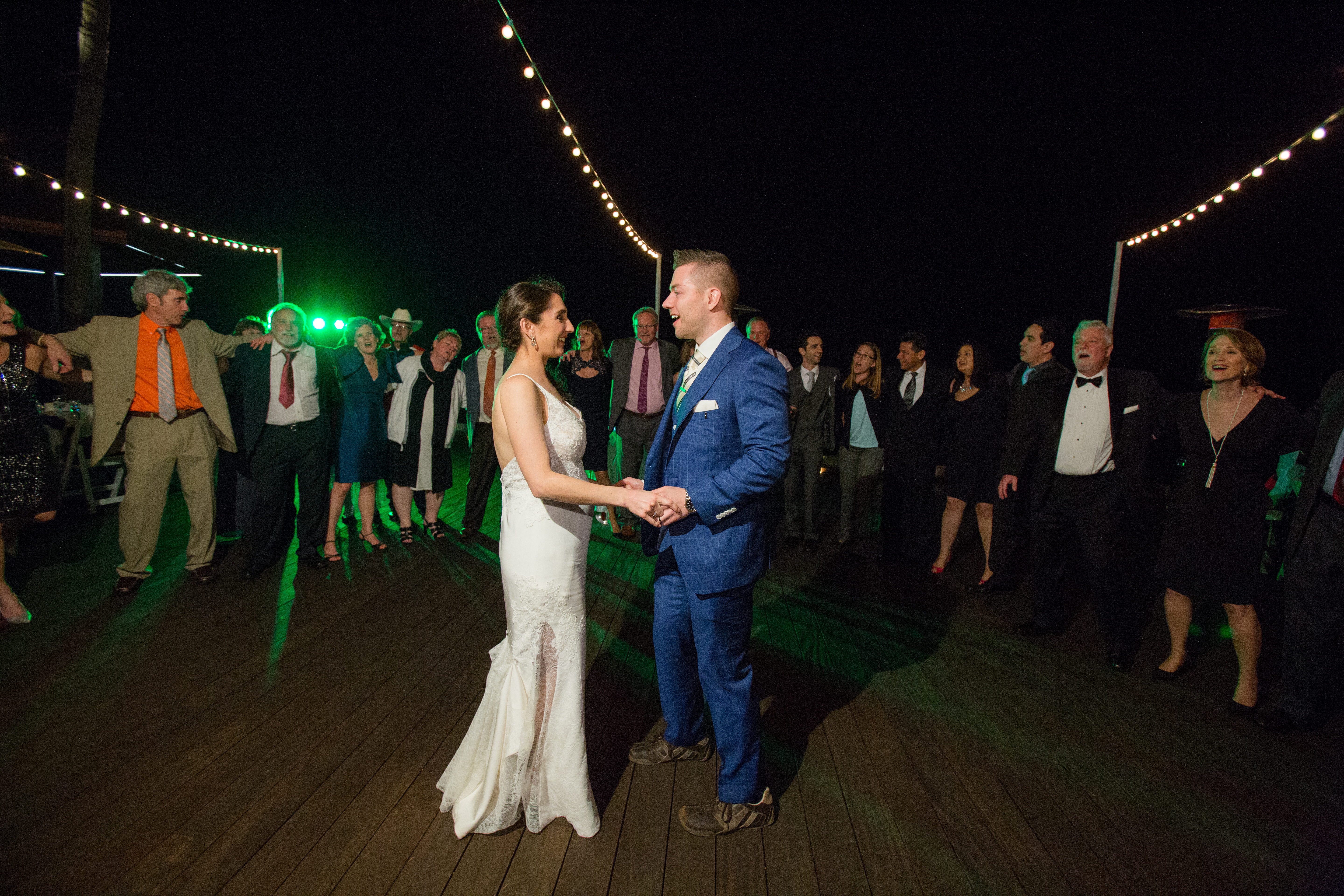 Point Loma Base Wedding Dancing