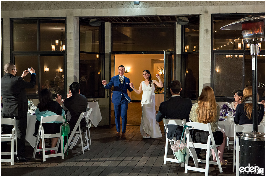 Point Loma Base Wedding Grand Entrance