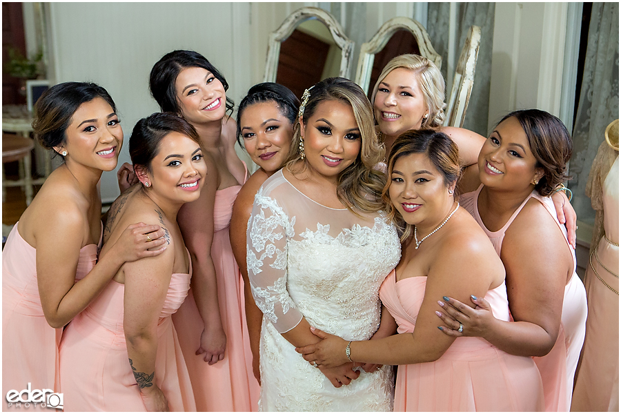 Bridesmaids at Green Gables Wedding Estate