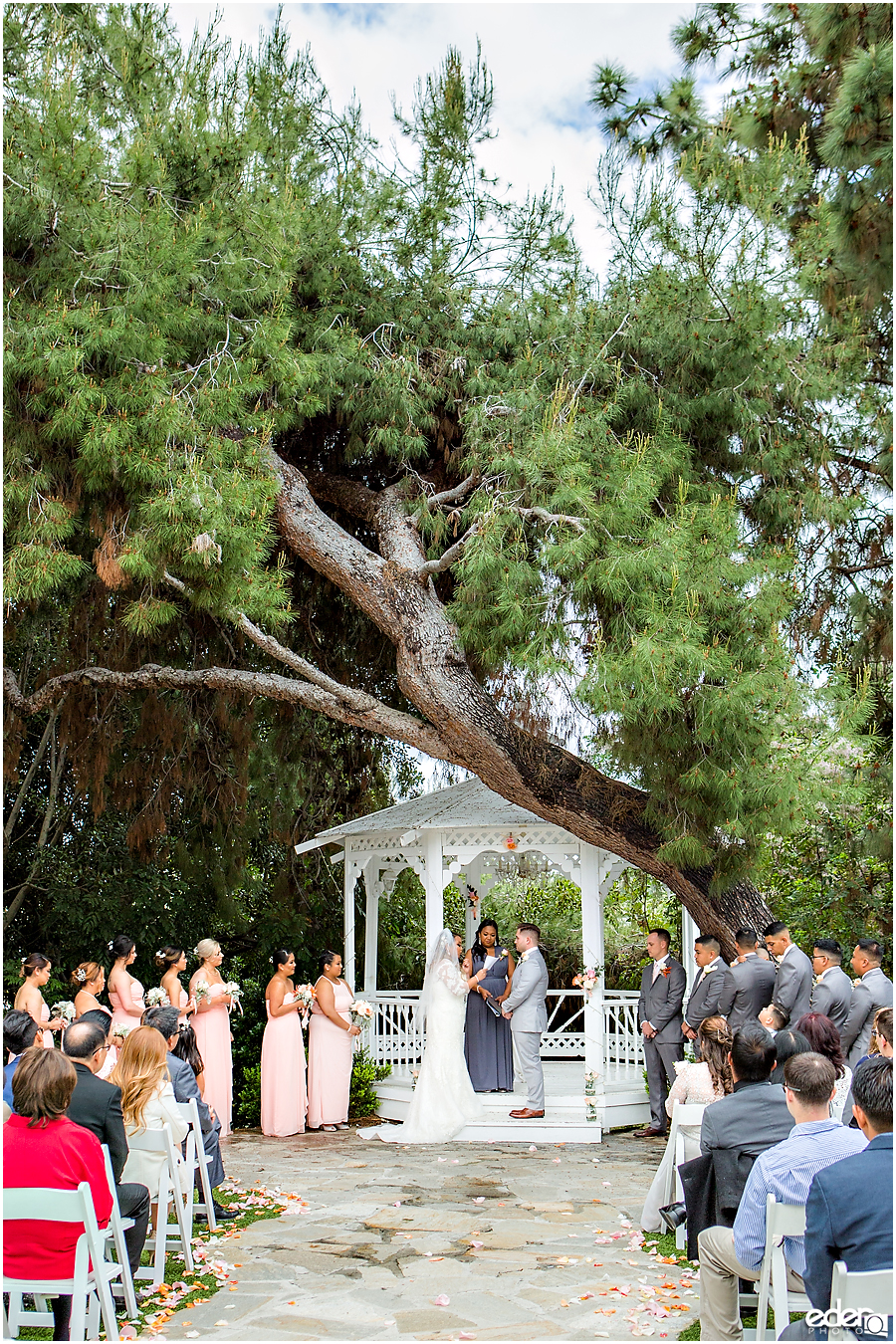 Ceremony location at Green Gables Wedding Estate