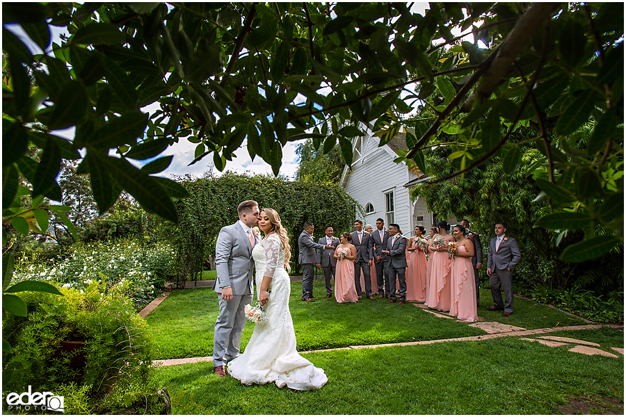 Wedding party at Green Gables Wedding Estate