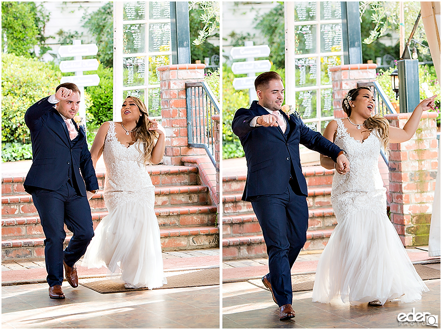 Grand entrance at Green Gables Wedding Estate