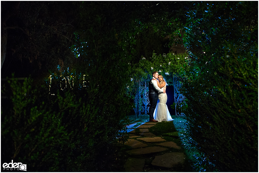 Best night time photography at Green Gables Wedding Estate