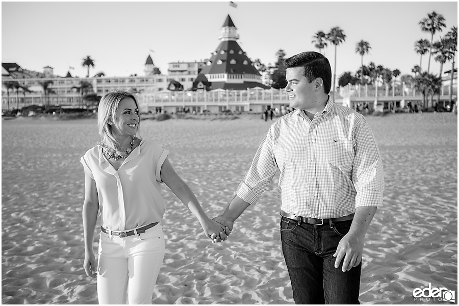 Hotel Del Coronado Engagement Session