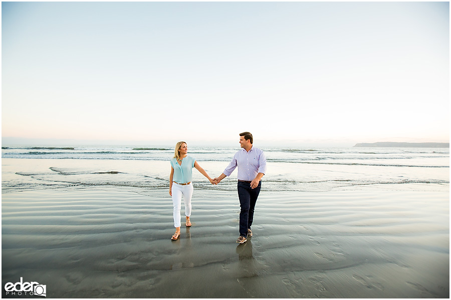 Sunset engagement session.