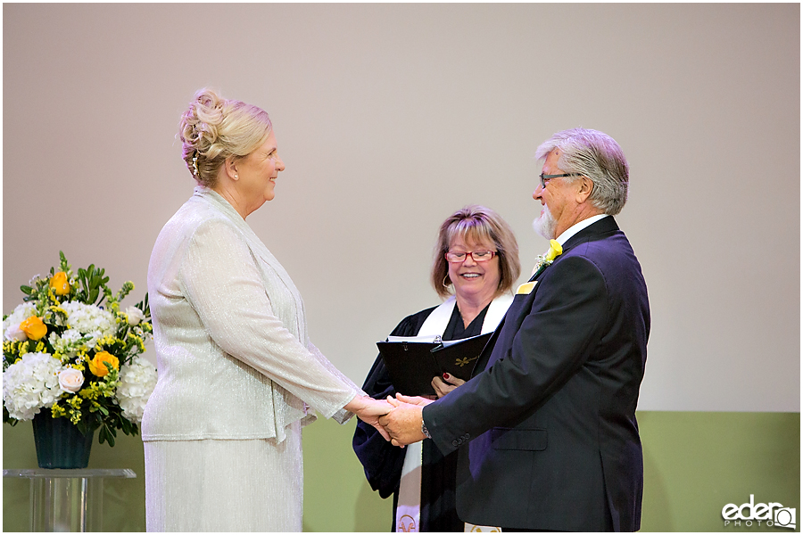 Small church wedding photography