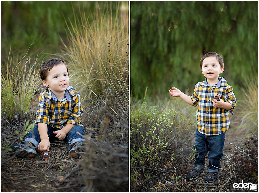 Portrait session for children in San Diego