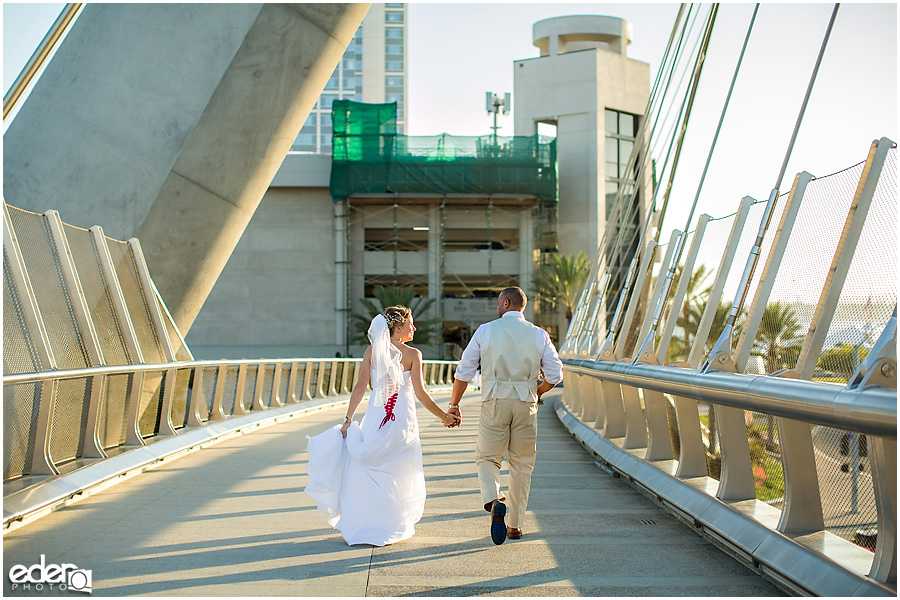 Petco Park wedding photos. 