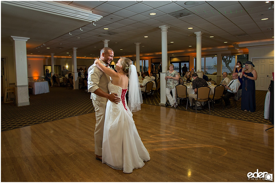 First dance at Admiral Kidd Club Wedding. 