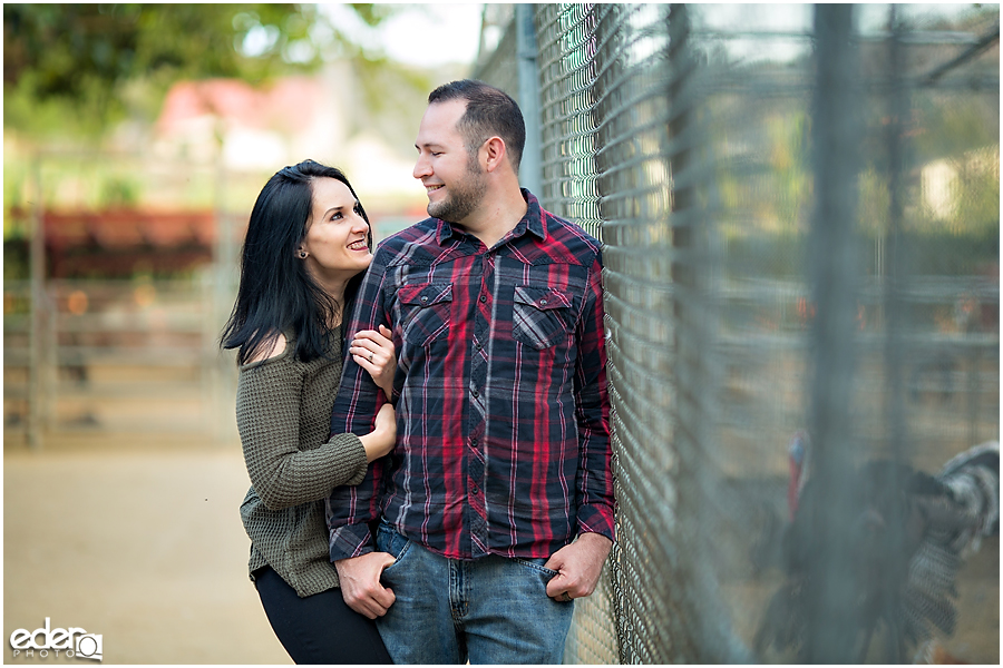 Couple at Bates Nut Farm