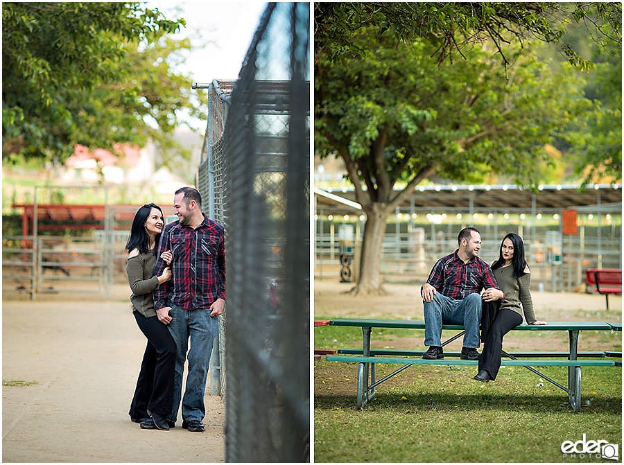 Couple at Bates Nut Farm 