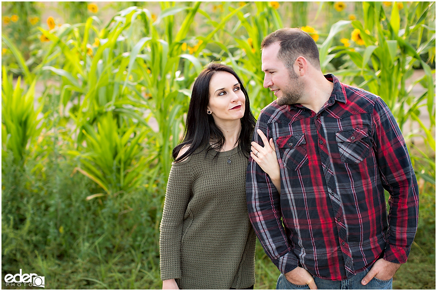 Escondido Engagement Session on a farm