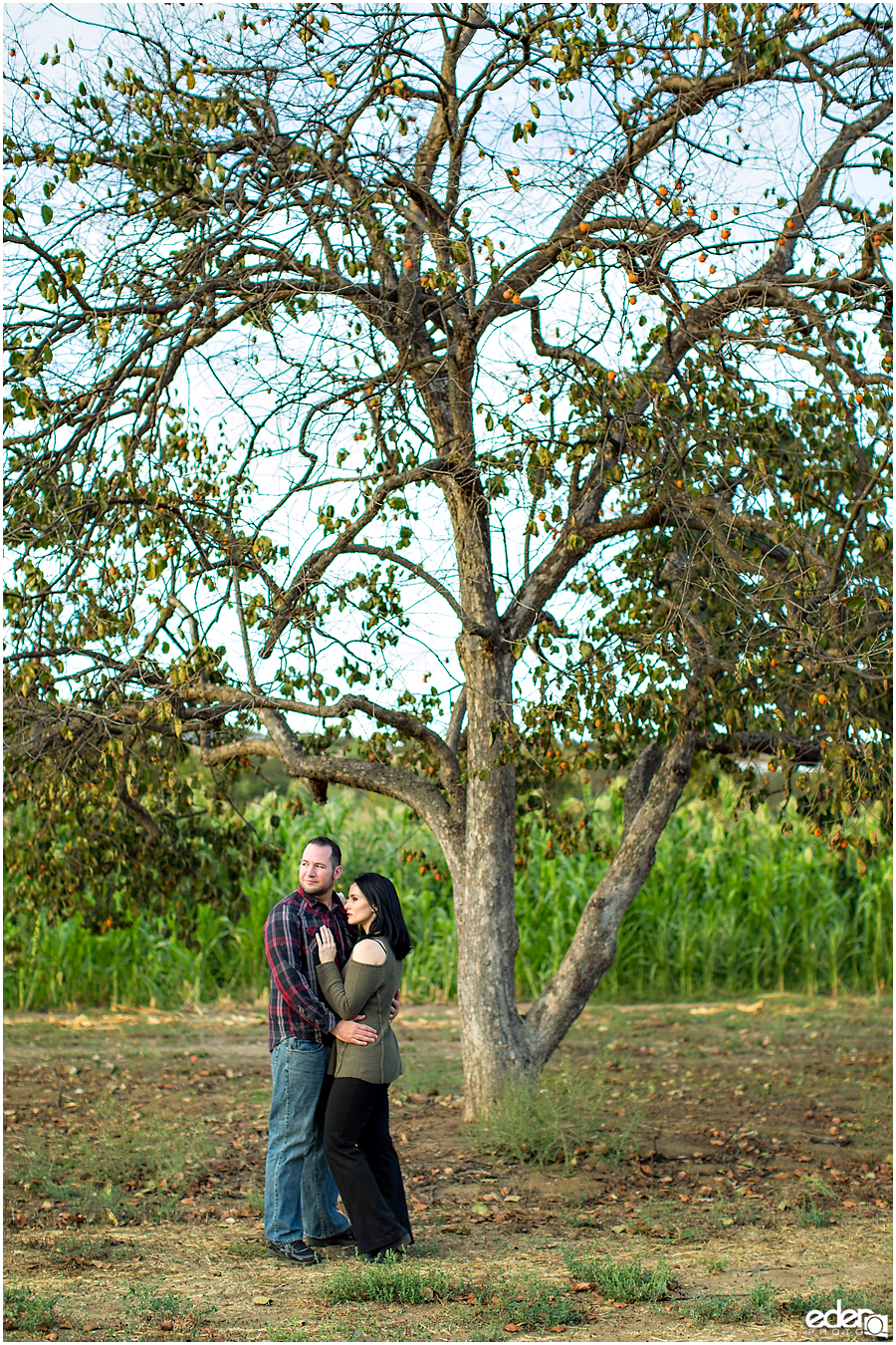 Farm engagement session in Escondido