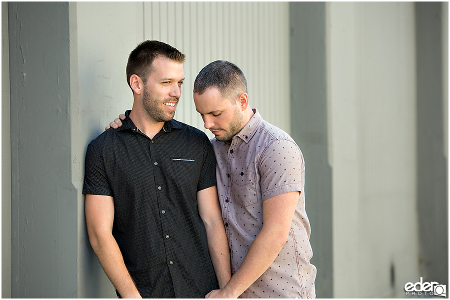 Same sex engagement session in San Diego