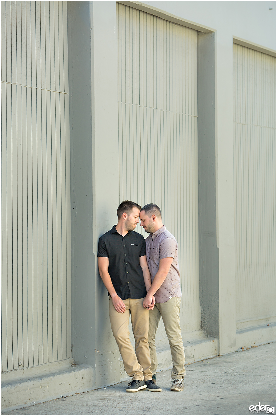 Love wins in San Diego same sex engagement session.