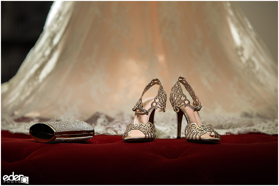 Wedding shoes at The US GRANT