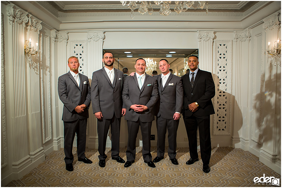 Groomsmen at Chaffee Court at The US GRANT