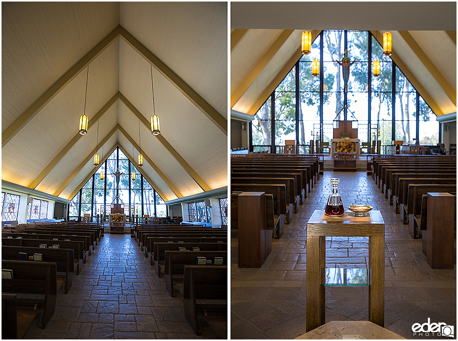 Ceremony at All Hallows Catholic Church