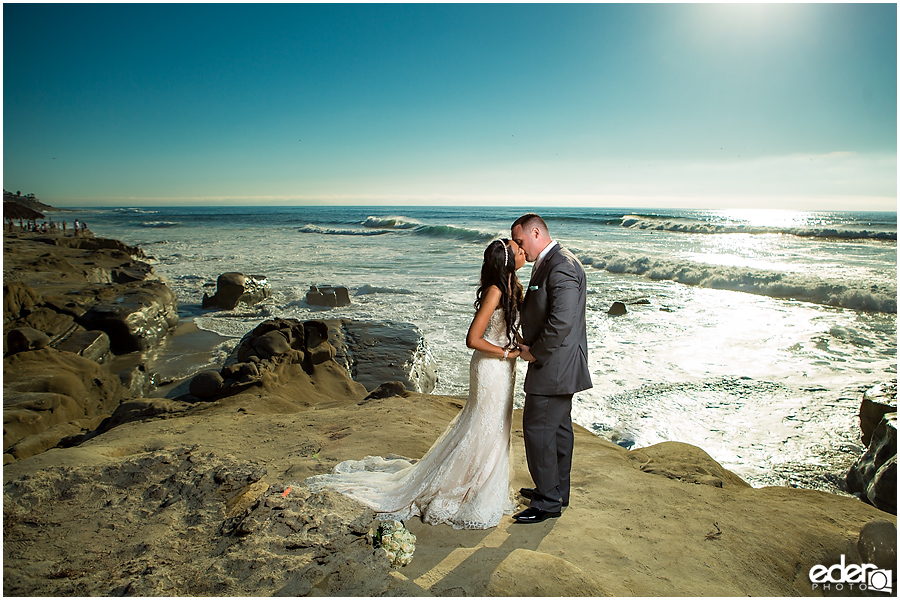 San Diego beach wedding photography. 