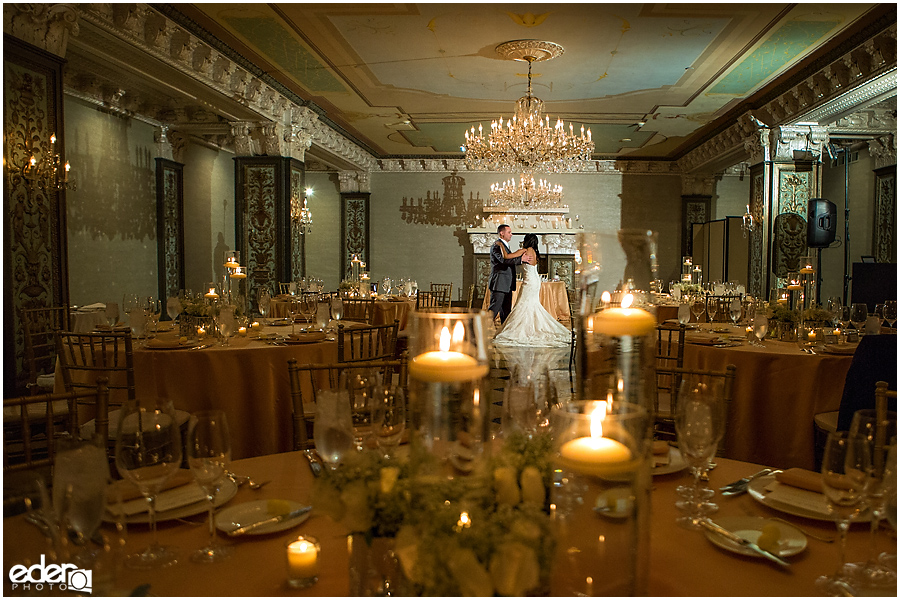 Crystal ballroom for US GRANT Wedding