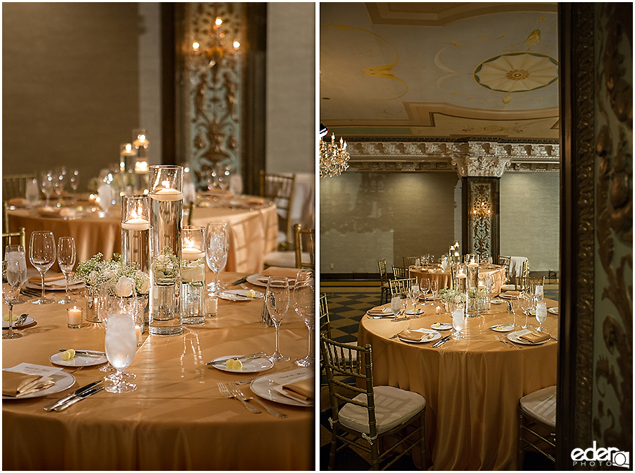 Crystal ballroom decor for US GRANT Wedding