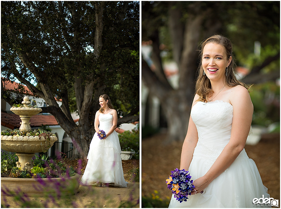 Bride Wedding Portraits at new Thursday Club Wedding Remodel.