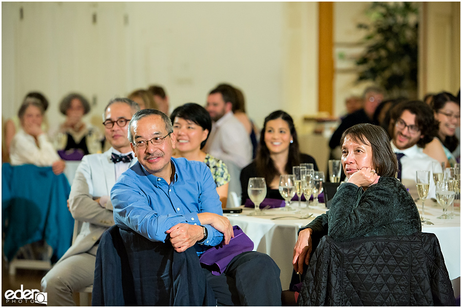 Toasts at Thursday Club Wedding.