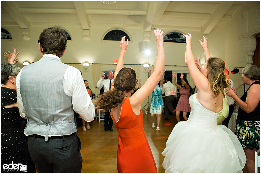 Dancing at Thursday Club Wedding.