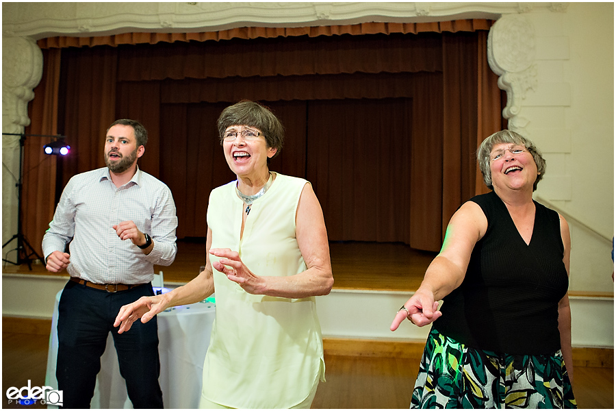 Dancing at Thursday Club Wedding.