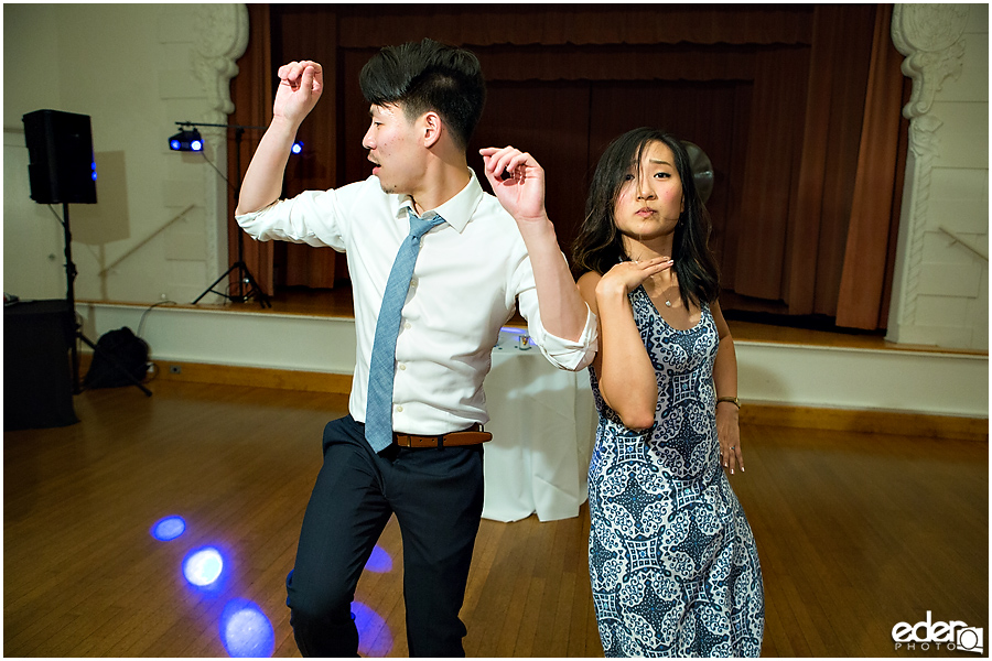 Dancing at Thursday Club Wedding.