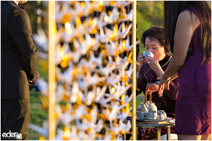 Tea Ceremony at Scripps Seaside Forum.