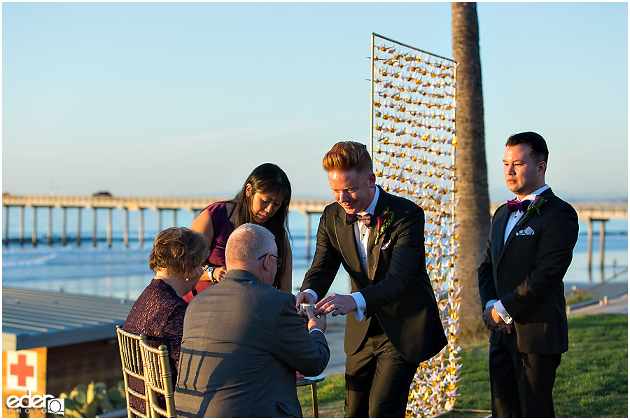 Tea Ceremony at Scripps Seaside Forum.