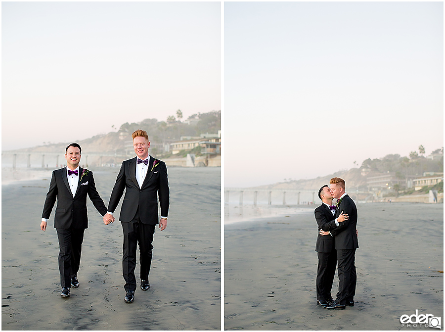 Scripps Seaside Forum sunset portraits.